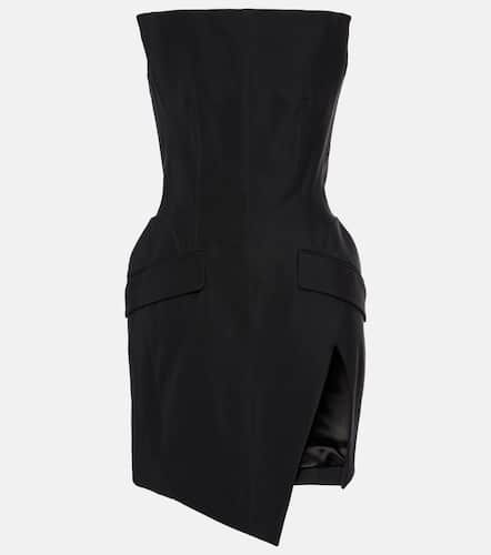 Mugler Robe bustier en crêpe - Mugler - Modalova