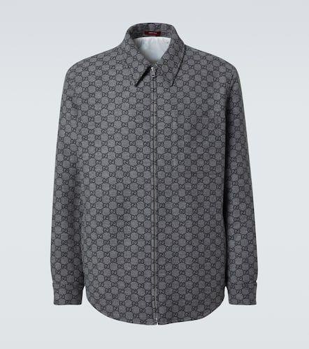 Gucci Surchemise GG en flanelle - Gucci - Modalova