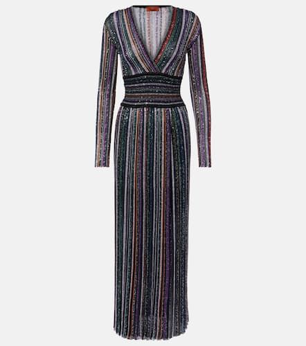 Robe longue raye  sequins - Missoni - Modalova