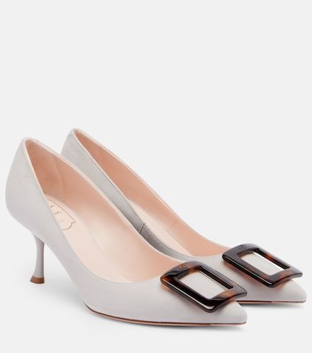 Escarpins Viv' in The City en daim - Roger Vivier - Modalova