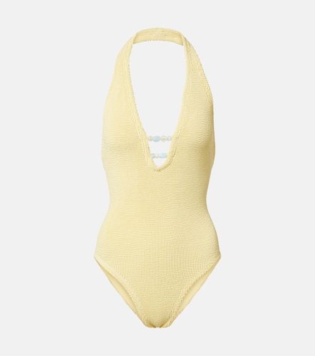 Maillot de bain Adriana à perles fantaisie - Hunza G - Modalova
