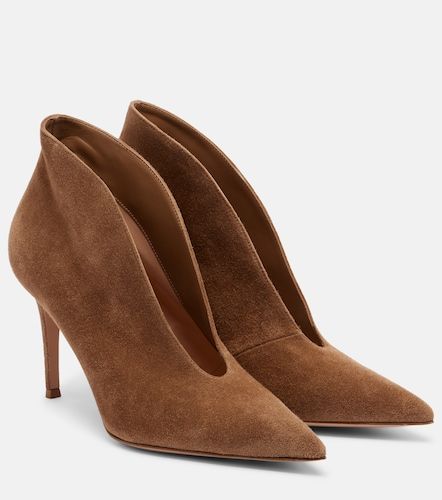 Escarpins Vania en daim - Gianvito Rossi - Modalova