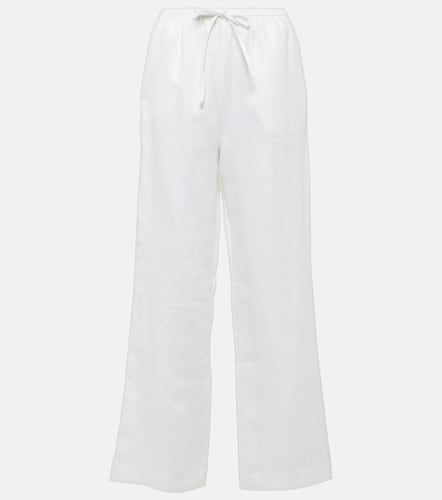 Pantalon droit Aurelia en lin - Asceno - Modalova