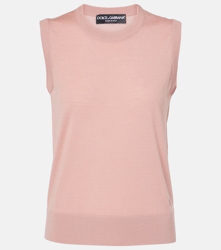 Dolce&Gabbana Gilet en laine vierge - Dolce&Gabbana - Modalova