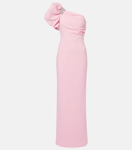 Robe longue Isabella asymétrique en crêpe - Rebecca Vallance - Modalova