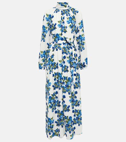 Robe longue Elanda à fleurs - Emilia Wickstead - Modalova