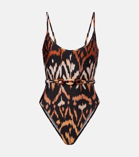 Maillot de bain Aster Scoop à imprimé - Zimmermann - Modalova