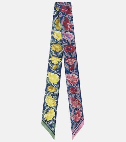 Foulard en sergé de soie imprimé - Valentino - Modalova