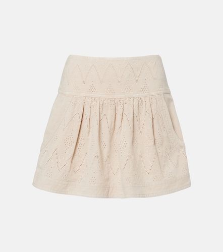 Mini-jupe Kelise en coton à broderies anglaises - Marant Etoile - Modalova