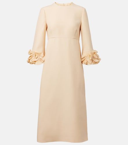 Robe midi en Crêpe Couture - Valentino - Modalova