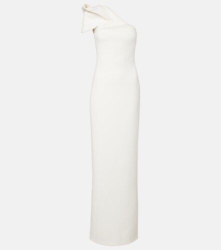 Robe de mariée Blanchette en crêpe - Safiyaa - Modalova