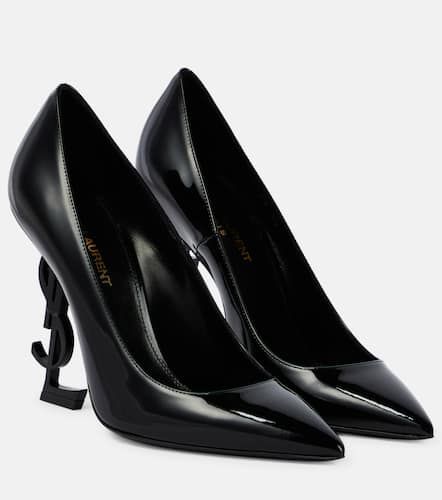 Escarpins Opyum 110 en cuir verni - Saint Laurent - Modalova