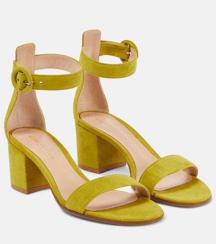 Sandales Versilia 60 en daim - Gianvito Rossi - Modalova