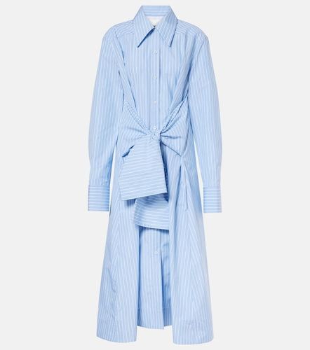 Robe chemise en coton à rayures - Jil Sander - Modalova