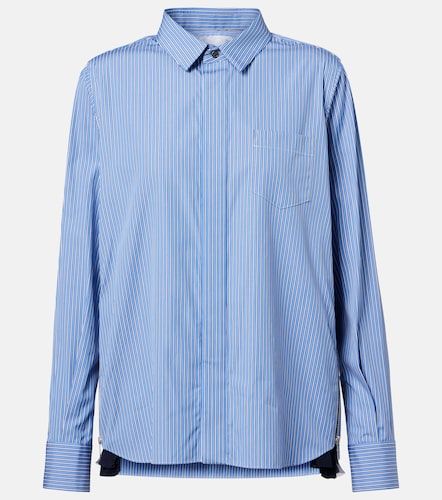 Sacai Chemise rayée en coton - Sacai - Modalova