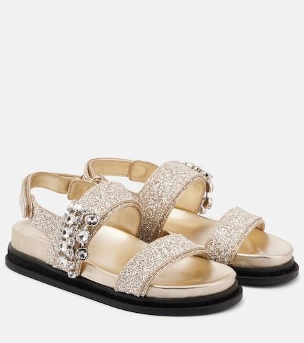 Sandales Verity à paillettes - Jimmy Choo - Modalova