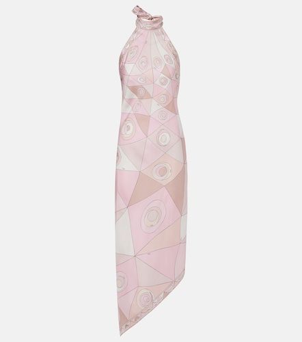 Pucci Robe longue Occhi en soie - Pucci - Modalova