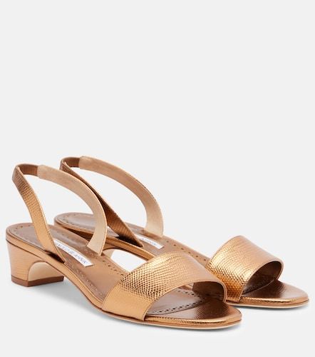 Sandales slingback Patopia en cuir - Manolo Blahnik - Modalova