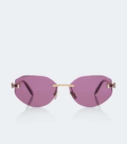 Lunettes de soleil ovales Serpenti Forever - Bvlgari - Modalova