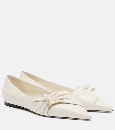 Ballerines Rafi en cuir à ornements - Jimmy Choo - Modalova
