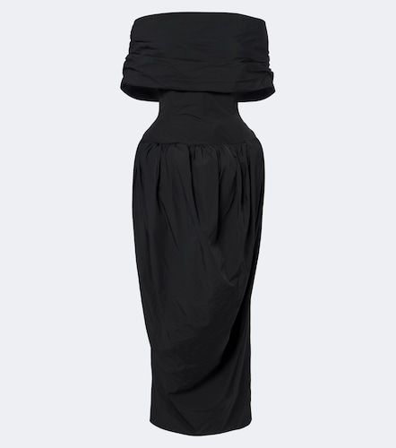 Robe longue à encolure bardot - Magda Butrym - Modalova