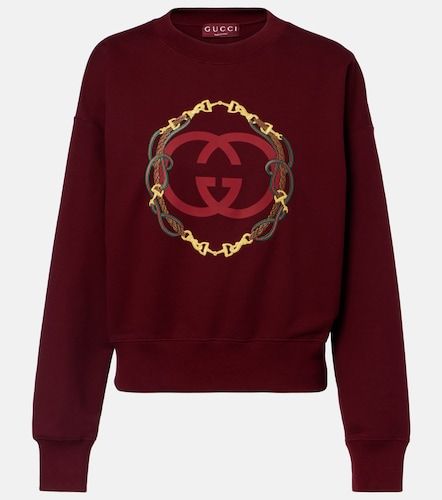 Gucci Sweat-shirt en coton brodé - Gucci - Modalova