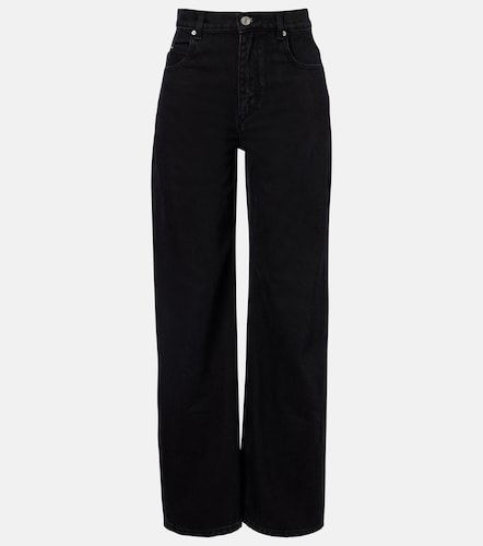 Jean droit Dromie à taille mi-haute - Isabel Marant - Modalova