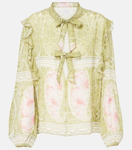 Blouse en soie à imprimé - Giambattista Valli - Modalova