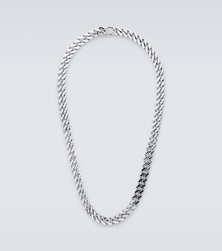 Collier Link en argent sterling, or 14 ct et diamants - Rainbow K - Modalova