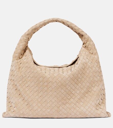 Sac porté épaule Hop Large en daim Intrecciato - Bottega Veneta - Modalova