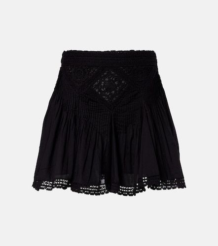 Mini-jupe Goldie en coton à dentelle - Marant Etoile - Modalova