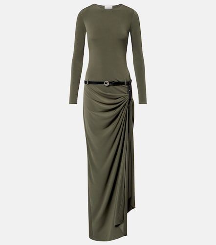 Coperni Robe longue drapé suspendu - Coperni - Modalova