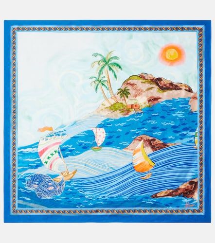 Alémais Foulard en sergé de soie imprimé - Alemais - Modalova