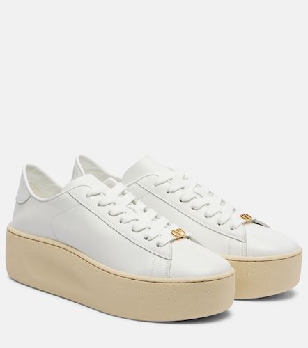 Baskets à plateforme Royco 55 en cuir - Valentino Garavani - Modalova