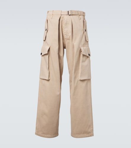Pantalon cargo en satin de coton - Loewe - Modalova