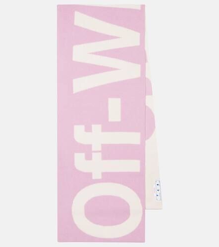 Off-White Écharpe en laine à logo - Off-White - Modalova
