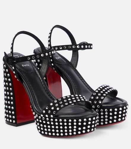 Sandales Movida Jane Strass Boum à plateforme - Christian Louboutin - Modalova