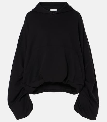 Sweat-shirt à capuche oversize en coton - Dries Van Noten - Modalova