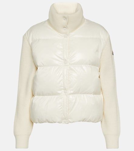 Moncler Veste doudoune en laine - Moncler - Modalova