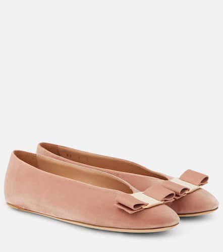 Ballerines Vanna en velours - Ferragamo - Modalova