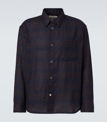 Chemise en laine à carreaux plaid - Frame - Modalova
