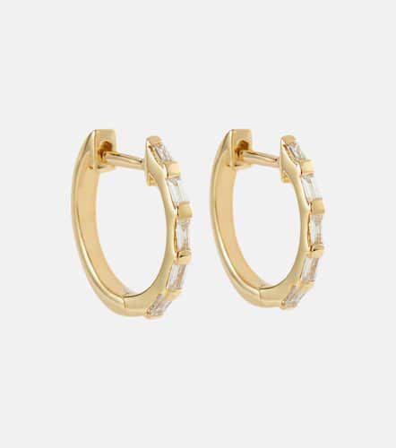 Créoles en or jaune 18 ct et diamants - Shay Jewelry - Modalova