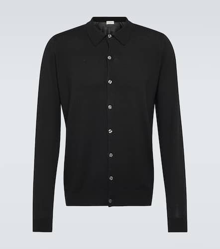 Cardigan Tibor en laine - John Smedley - Modalova