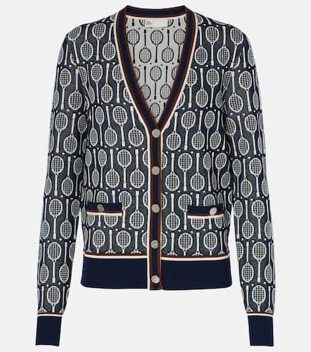 Tory Sport Cardigan en jacquard - Tory Sport - Modalova