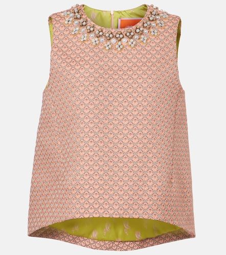 Top La Scala à fleurs en jacquard - La DoubleJ - Modalova