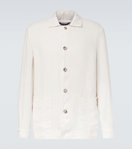 Fedeli Veste Oxford en lin - Fedeli - Modalova