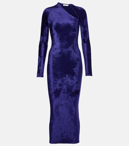 Alaïa Robe midi en velours - Alaia - Modalova
