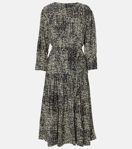 Robe midi Harlow imprimée en crêpe - Proenza Schouler - Modalova