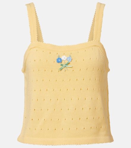 Rixo Top Perla brodé en laine - Rixo - Modalova