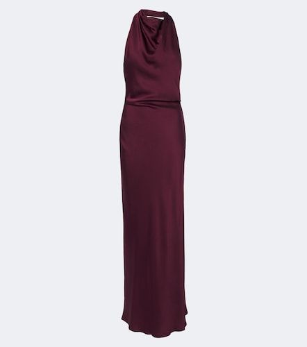 Robe longue Reannon en satin - Simkhai - Modalova